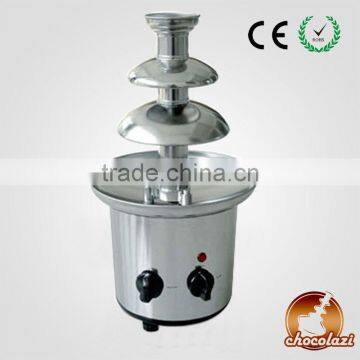 CHOCOLAZI ANT-8040 Auger 3 three tiers stainless steel Home machine Chocolate fountain for family use