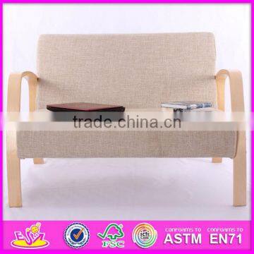 Modern Design Living Room Sofa Chairs,Fashion Comfortable Wooden Sofa Chair,hot Sale Wooden Toy Sofa Chair W08F031 photo-2