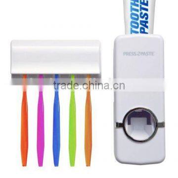 2016 as Seen on tv Hands Free Toothpaste Dispenser & Stick on Toothbrush Holder photo-5