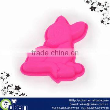 Deer Shape Silicone Cake Mold CK-SL518-7