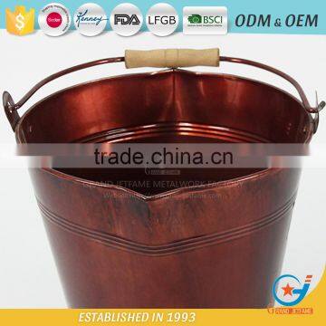 Garden Galvanized or Iron Landscape Pots Planters Landscaping Cheap Flower Potswith Handle photo-6