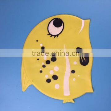 Wholesale Full Color Cap Printing Colorful Silicone Swimming Cap(two Sides With Printting) photo-4