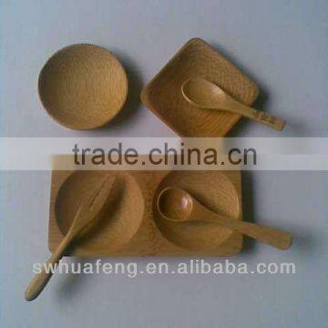 2017 Promotion bamboo mini season dish /plate