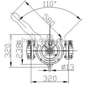Semi Rotary Hand Pump ODP38YL01 photo-2