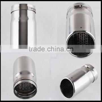 Auto Tuning Exhaust Muffler Stainless Tips for Audi A4L photo-1