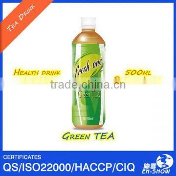 Low-Sugar Healthy Green Tea Drink in PET