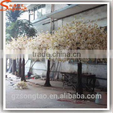 Artificial Cherry Blossom Branch Tree, Fake Pink Cherry Blossom Trees, Cheap White Cherry Tree for Weddings photo-5