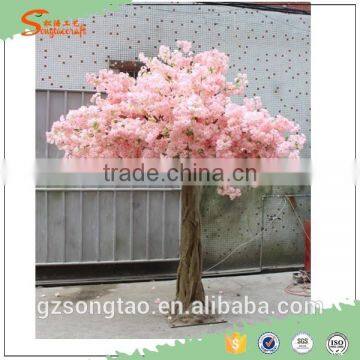 High Quality Decoration Artificial Pink Cherry Blossom Tree Artificial Indoor Cherry Tree photo-2