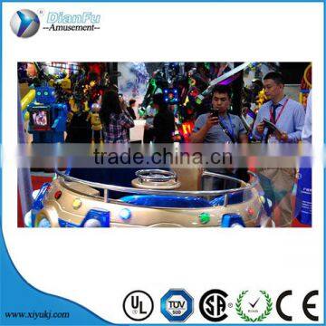 Kiddie Disco Classic go Round Kiddie Rides Coin Operated Promotion Funny Rotate Ridding Colorful Disco Game Machine photo-5