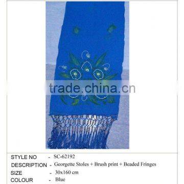 Brush Printed Stoles