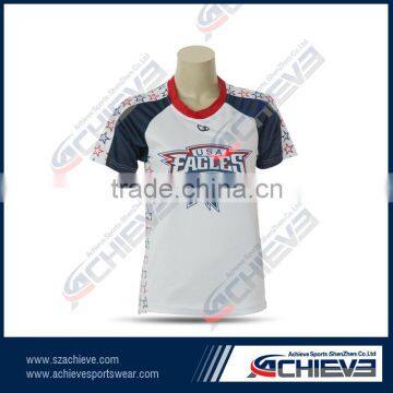 high quality custom reversible full Sublimation Lacrosse Jersey