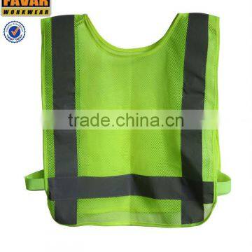 fluo reflective night vest kids safety vest hi-vis vest for student