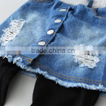 2017 Popular Items Girls Denim Short Skirts Pants photo-3
