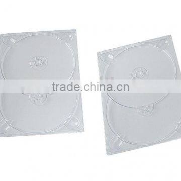 7mm Double transparent dvd tray