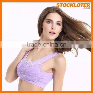 2016 Wholesale Cheap Bulk Stocklot Sports Bra photo-5