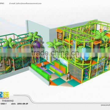 High Quality Jungle Themed Indoor Playground