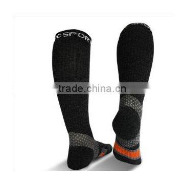 Merino Wool Compression Ankle Protect Athletes Sport Socks photo-3