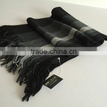 Strip Fashion Young Winter Men Scarfs Cashmere Factory photo-6