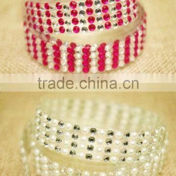 Customized Mixed Color Crystal Diamond Acrylic Sticker Rhinestone Gem Roll Crystal Sticker photo-2