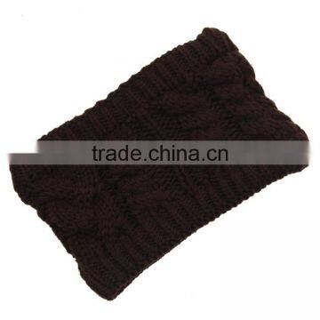 Grils Elastic Woolen Headband Hair Band/Woman Winter Crochet Headbands photo-6