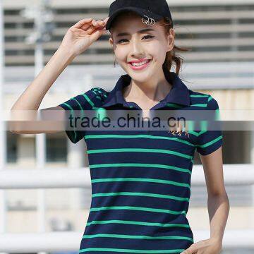 Hot Sale Top Fashion Design Professional Factory Jiangxi China Customized Polo T-shirts Ladies photo-3