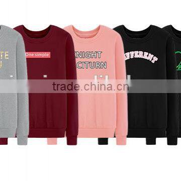 2017 New Arrive High Quality Customizing Hoodies Fashion Popular Girls Sweatshirt Customized Hoodie for Daily Wear photo-5