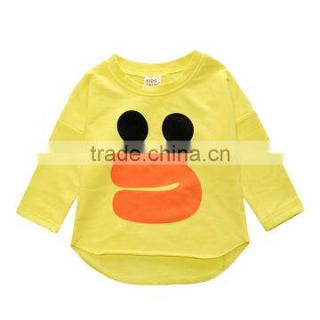 Wholesale Children's Clothing With Long Sleeves Colorful Cartoon Patten Children Design Cotton T-shirts photo-6