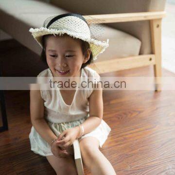 COOL KID ZONE Lovely White Chiffon Children Suit Girl Child Garment photo-6