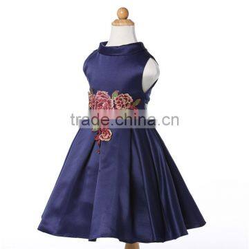 L-78#fashion Kids Summer Dress 2017ruffled Princess Dress Baby Girl Party Dress photo-3