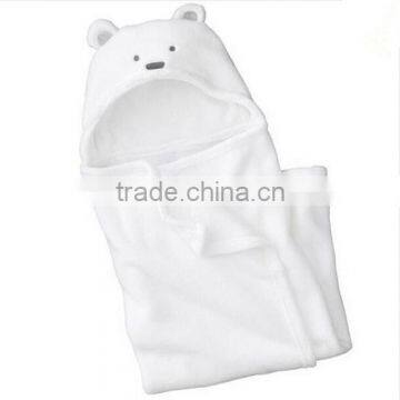 Baby Soft Cotton Terry Hooded Baby Bath Towel,custom Plain New Hooded Towel for Baby photo-5