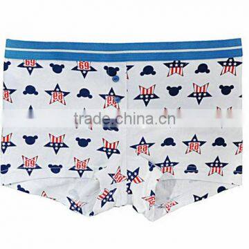 Custom Subliamation Breathable Lycra Cotton Boyshort Women Underwear photo-2