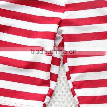 Teen Boys Red and White Swimwear photo-3