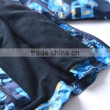 Wholesale Children Winter Jacket Fashion Print Satin Jacket Bomber Jackets for Kids photo-5