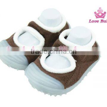 Wholesale various baby rubber sole slipper shoes