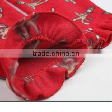 The Red Women's Nightwear, Printing Fire Pajamas photo-6