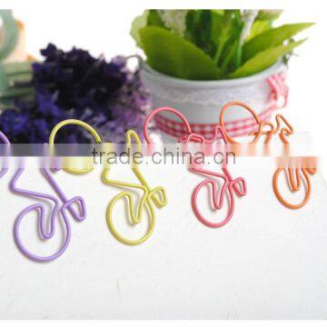 Planner Paper Clip Bicycle Shape Clip Planner Accessories Plastic Clip photo-3