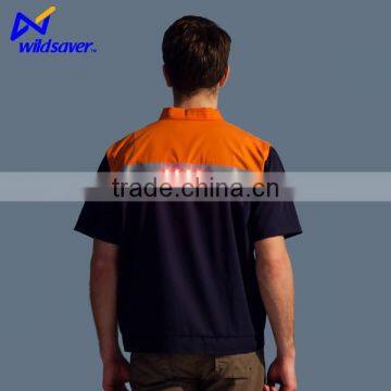 Reflective Work Shirts/led Flashing Workwear/safety Work Uniform photo-4