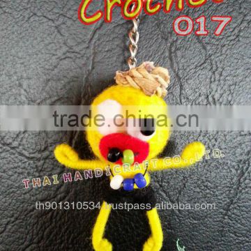 Handmade Crochet Key chains Wholesale Key rings