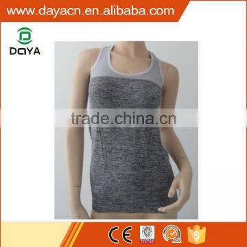 Ladies Seamless Sports Vest Breathable Yoga Vest photo-5