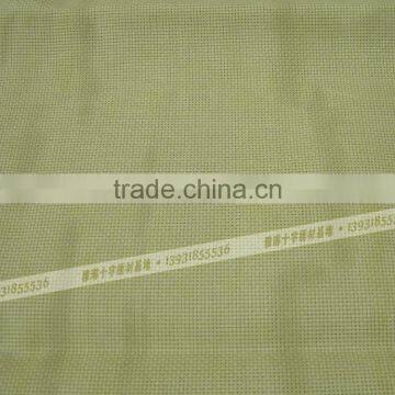 Hot sell high quality China 100% cotton fabric 11 CT clear hole senior retro cloth cross stitch cottonfabric