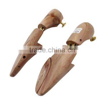 American Red Cedar Wood Type Wooden Shoe Stretcher With Metal Cap photo-4