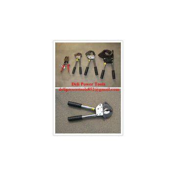 Cable cutter with ratchet system,Cable scissors