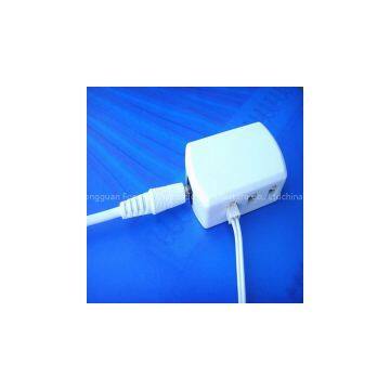 Led Light Floor Tiles Fongkit 6 Way Led Stecke Splitters With DC Jack 2.1*5.5 Female for Led Indoor Furniture Lights photo-3