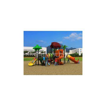 Tree House Playground Equipment Plastice Slide