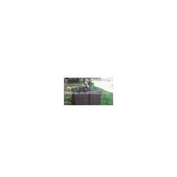 wicker table and chair set