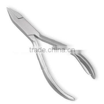 Russian Style Cuticle Nail nipper with single spring.