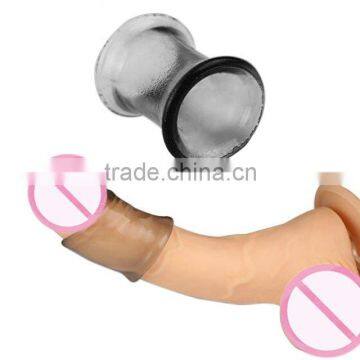 Male Scrotum Binding Cock Ring Penis Sleeve Pouch Time Delay Cock Ring Chastity Cage Sex Toys