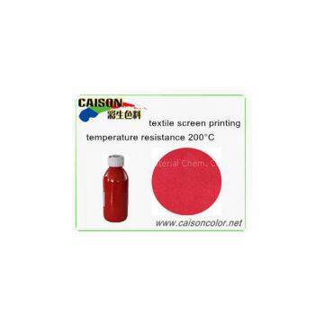 Red pigment paste for textile printing，multifunctional water based pigment dispersion for coloring