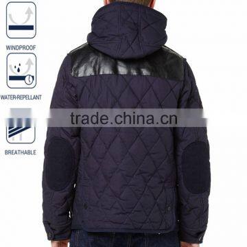 Water Repellent Mens Quilted Winter Hunting Jacket photo-2