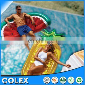 Inflatable Pineapple Pool Float Raft Large Outdoor Swimming Pool Inflatable Float Toy Floate Lounge Toy for Adults & Kids